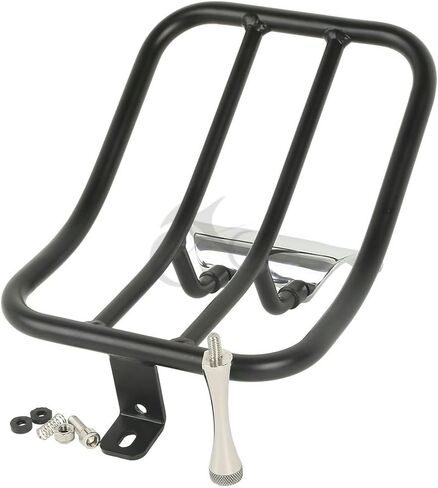 XMT-Moto Black Solo Set Luggage Rack Fender Rack Fits for 1997-2008 Harley Davidson Touring Road King in Saudi Arabia