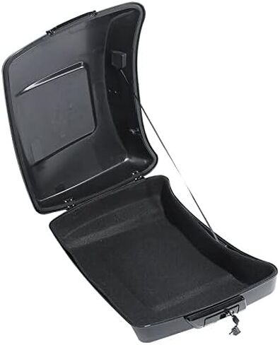 TCMT Chopped Tour Pack Black Latches Trunk Backrest Pad 2 Up Mount Rack Fit For Harley Tour Pak Touring CVO Road King Road Glide Street Glide Electra Glide 2014-2025 in Saudi Arabia