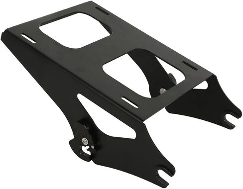 TCMT Chopped Tour Pack Black Latches Trunk Backrest Pad 2 Up Mount Rack Fit For Harley Tour Pak Touring CVO Road King Road Glide Street Glide Electra Glide 2014-2025 in Saudi Arabia