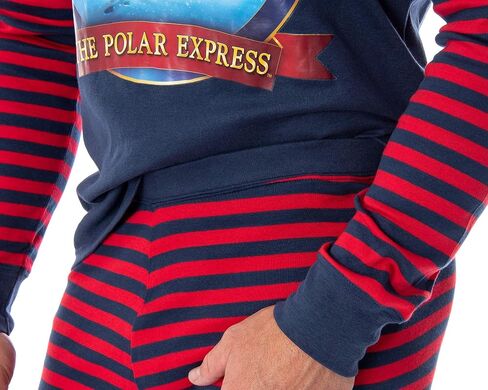 مجموعة بيجامات الأطفال الصغار من INTIMO The Polar Express Train (24M) باللون الأزرق الداكن in Saudi Arabia