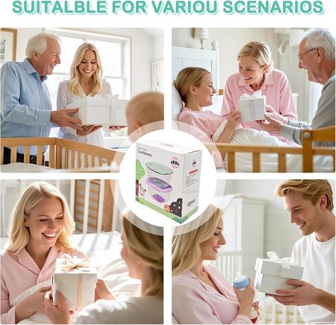 Silicone Baby Food Storage Containers, 4 oz Baby Food Jars, Snack Containers with Leak Proof Airtight Lids, Freezer, microwave and dishwasher safe, Suitable for nurseries, schools and travel (12 PACK) in Kuwait