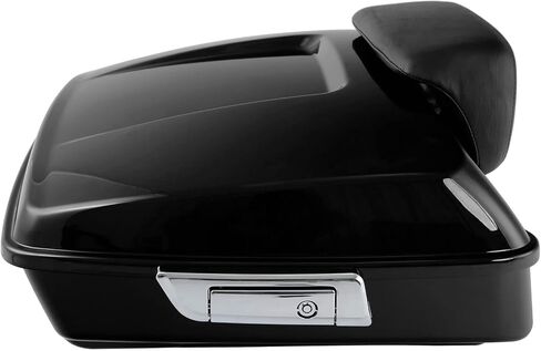 TCMT Chopped Tour Pack Trunk Wrap-around Backrest Detachables Two-Up Mounting Rack Fit For Harley Touring Road King Road Street Electra Glide 2009-2013 in Saudi Arabia