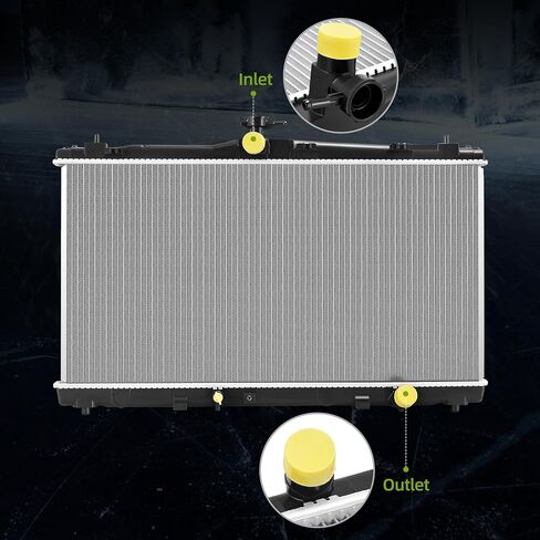 AUTOSAVER88 Radiator Compatible with 2012 2013 2014 2015 2016 2017 Camry 2.5L L4 in Saudi Arabia