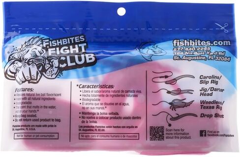 Fishbites Fight Club Lures - 5" Dirty Boxer Curly Tail in Saudi Arabia