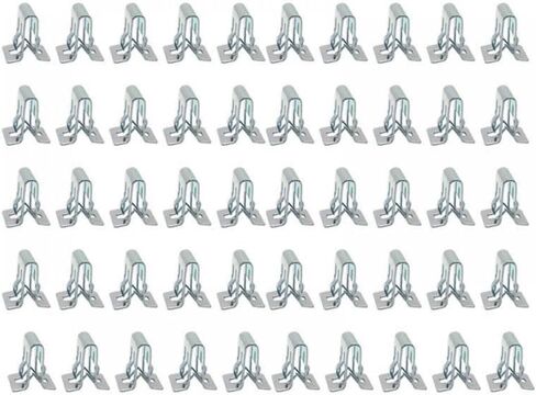 Universal Metal Retainer Clip For Car Dashboard DVD CD Panel Interior Trim Fasteners(50pcs) in Saudi Arabia