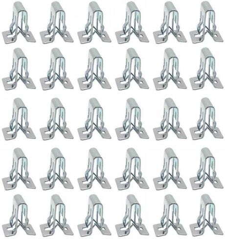 Universal Metal Retainer Clip For Car Dashboard DVD CD Panel Interior Trim Fasteners(50pcs) in Saudi Arabia