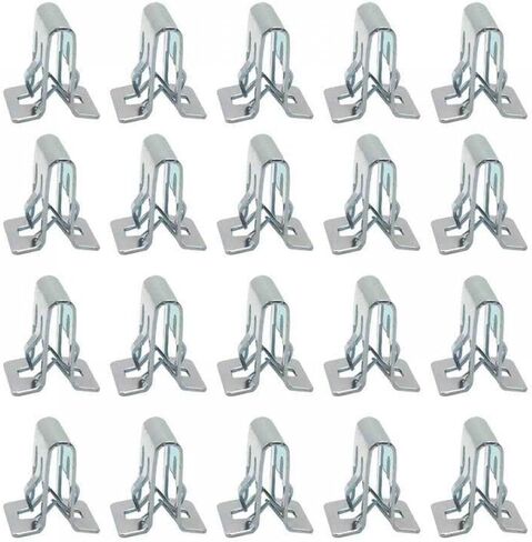 Universal Metal Retainer Clip For Car Dashboard DVD CD Panel Interior Trim Fasteners(50pcs) in Saudi Arabia