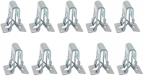 Universal Metal Retainer Clip For Car Dashboard DVD CD Panel Interior Trim Fasteners(50pcs) in Saudi Arabia