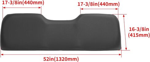 Kojem Full Seat Back متوافق مع 2009-2018 Polaris Ranger Crew XP 500 570 700 800 900 Diesel / 2009 Sportsman 800 6x6 استبدال 2684885-070 مقعد أسود in Saudi Arabia