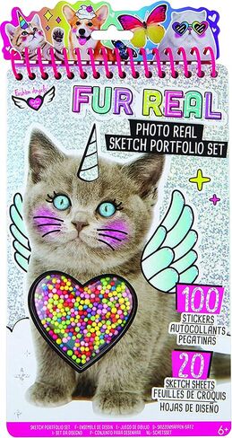 Fashion Angels Unicorn Fantasy Compact Sketch Portfolio, Coloring Book for kids Ages 6+ in Kuwait