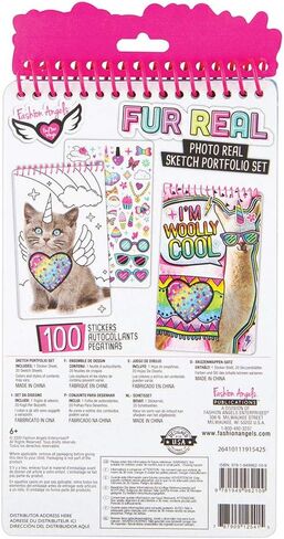 Fashion Angels Unicorn Fantasy Compact Sketch Portfolio, Coloring Book for kids Ages 6+ in Kuwait