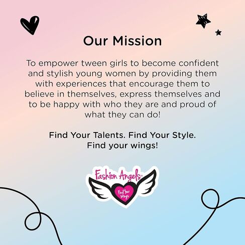 Fashion Angels Unicorn Fantasy Compact Sketch Portfolio, Coloring Book for kids Ages 6+ in Kuwait