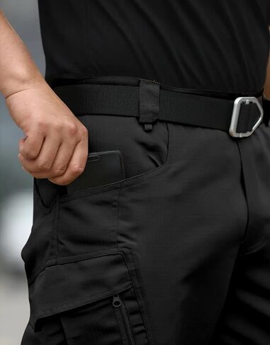 Men's Tactical Cargo Shorts Durable, Quick-Dry & Lightweight for Hiking & Outdoor Shorts(No Belt) in Saudi Arabia