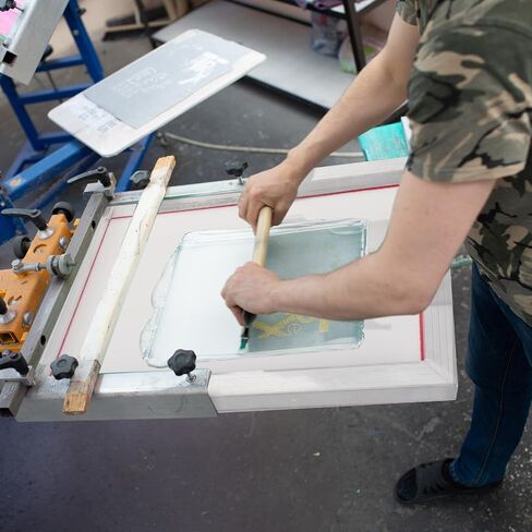 Zonon 8 Pieces 10 x 14 Inch Aluminum Silk Screen Printing Frames with 160 White Mesh White Polyester Screen and Red Glue Pre-Stretched Silk Frame for DIY T-Shirt Printing in Saudi Arabia