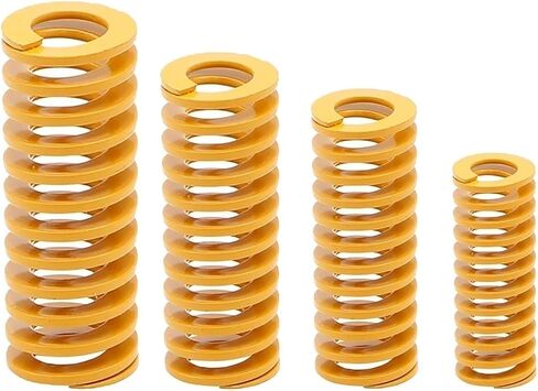 Mdingbao-Extension Springs 3D طابعة يموت الربيع 18 مم القطر الخارجي 25-100 مم بطول نوابض سرير مدفأة ، TF18*9*L ، 10 قطع ، قدرة تمتد جيدة (90 مم) in Saudi Arabia