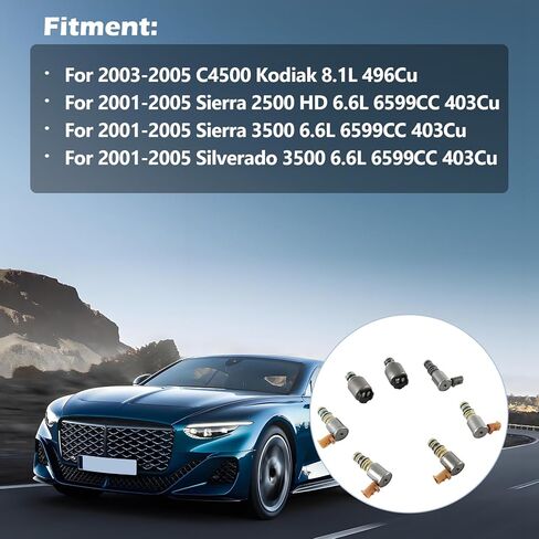 7pcs 5 السرعة 8683167 مجموعة الملفات الملفوفة التحول الناقلة النابضة لعام 1999-2005 GM/Duramax 1000/2000 Allison استبدال OE 8683167 D116420A 29533074 29533075 295368333 in Saudi Arabia