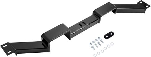 انتقال Kuafu Crossmember متوافق مع 1978-1988 G-Body GM-1 Transmission Group Powder Steel Black in Saudi Arabia