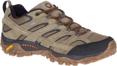 حذاء Merrell للرجال منخفض الارتفاع للمشي لمسافات طويلة، أسود، 7.5 in Kuwait