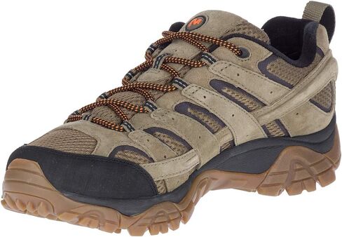 حذاء Merrell للرجال منخفض الارتفاع للمشي لمسافات طويلة، أسود، 7.5 in Kuwait