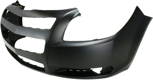 FitParts Compatible With Front Bumper Cover 2008-2012 Chevrolet Malibu LS LT LTZ Hybrid Sedan 08-12. New, Primed and Ready for Paint. With Fog Light Holes. GM1000858 11745806 2009 2010 2011 in Saudi Arabia