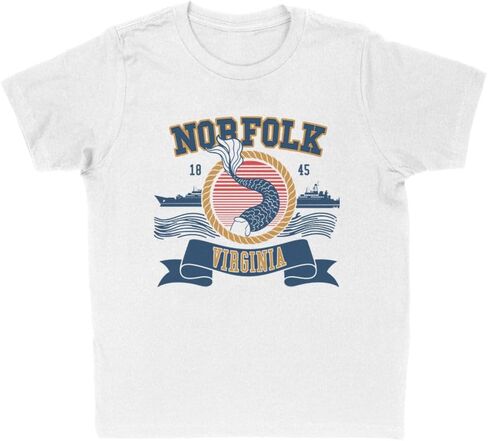 Vacation Norfolk Virginia Kids T-Shirt Youth in Saudi Arabia