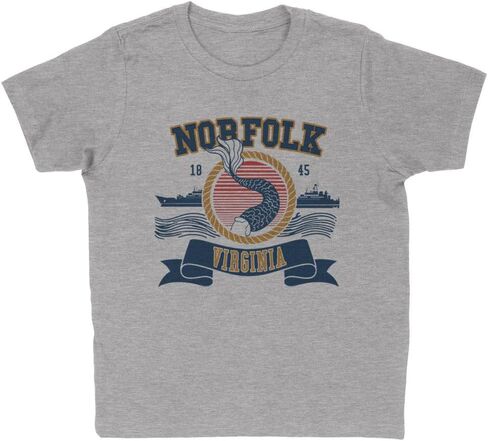 Vacation Norfolk Virginia Kids T-Shirt Youth in Saudi Arabia