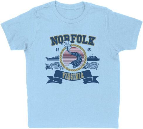 Vacation Norfolk Virginia Kids T-Shirt Youth in Saudi Arabia