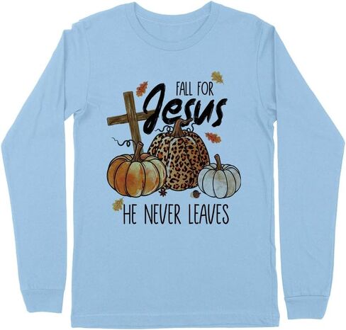 Fall for Jesus Kids Long Sleeve T-Shirt Youth in Saudi Arabia