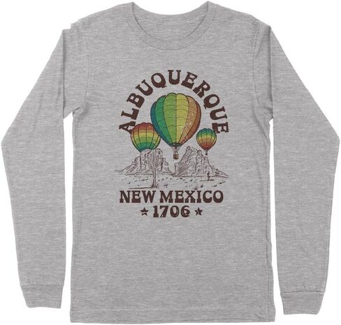 Vacation Albuquerque New Mexico Kids Long Sleeve T-Shirt Youth in Saudi Arabia