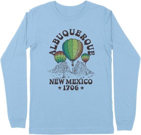 Vacation Albuquerque New Mexico Kids Long Sleeve T-Shirt Youth in Saudi Arabia