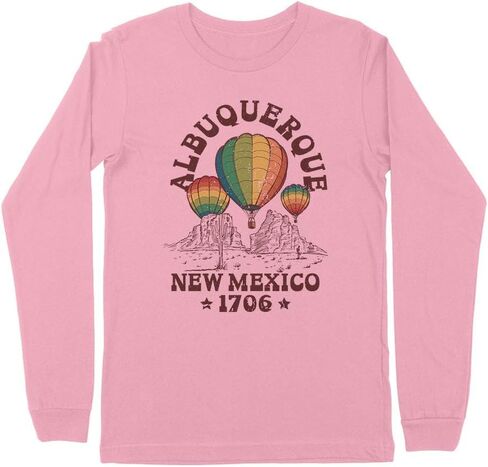 Vacation Albuquerque New Mexico Kids Long Sleeve T-Shirt Youth in Saudi Arabia
