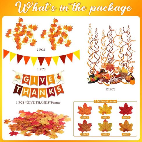 Famoby Happy Friendsgiving Extra Large Fabric Sign Poster Banner Backdrop with Pattern Pumpkin Maple Leaf Turkey for Thanksgiving Fall Friends Gathering Background Decorations Bunting in Kuwait