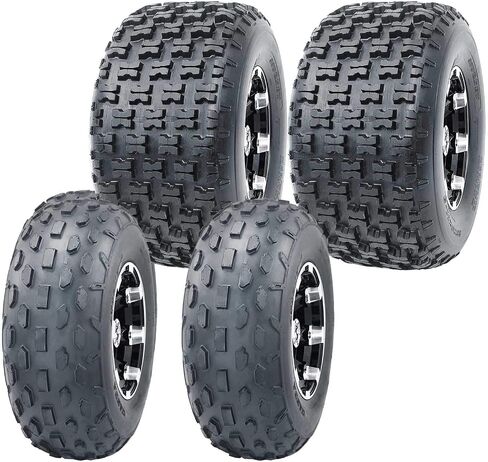 Wanda Set 4 ATV Tires 19x7-8 & 20x10-9 Fit 09-17 Polaris Ranger RZR 170 in Saudi Arabia