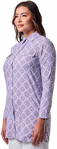 Coolibar Upf 50+ Womens Santorini Tunic Shirt - Sun Sundraction in Kuwait