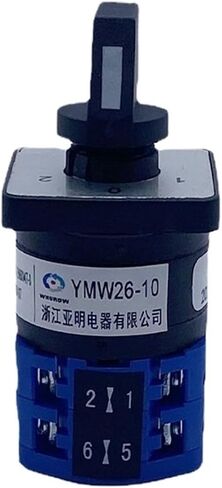 LW26-10/2 مفتاح التحويل العالمي مقبض دوار مفتاح الطاقة المزدوج Second Gear 2 الأقسام 10A Silver Contact YMW26 in Saudi Arabia