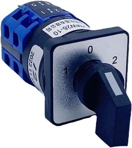 LW26-10/2 مفتاح التحويل العالمي مقبض دوار مفتاح الطاقة المزدوج Second Gear 2 الأقسام 10A Silver Contact YMW26 in Saudi Arabia