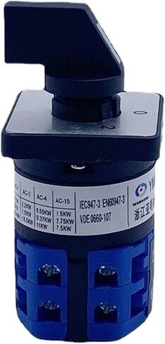 LW26-10/2 مفتاح التحويل العالمي مقبض دوار مفتاح الطاقة المزدوج Second Gear 2 الأقسام 10A Silver Contact YMW26 in Saudi Arabia