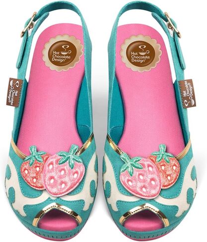 Hot Chocolate Design Chocolaticas Emeraldine Women's Sandals Multicoloured HCD 41 in Kuwait