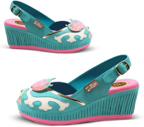 Hot Chocolate Design Chocolaticas Emeraldine Women's Sandals Multicoloured HCD 41 in Kuwait