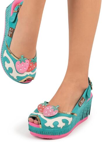 Hot Chocolate Design Chocolaticas Emeraldine Women's Sandals Multicoloured HCD 41 in Kuwait