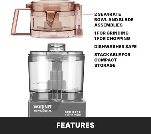 Waring Pro Prep Chopper Grinder with 3/4 Quart Capacity in Saudi Arabia