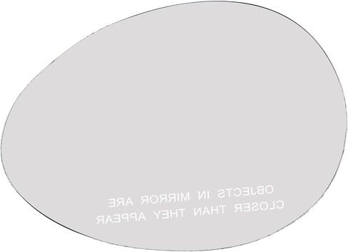 Findauto Towing Mirror Glass Fit للفترة 2007-2013 لجانب Mini Cooper Cassenger in Saudi Arabia