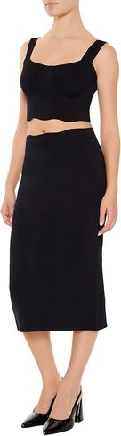 Forever 21 Women's Sweater-Knit Midi Skirt in Saudi Arabia