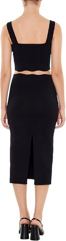 Forever 21 Women's Sweater-Knit Midi Skirt in Saudi Arabia