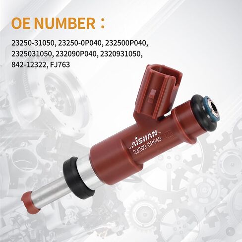 6pcs حقن الوقود 12 ثقوب متوافقة مع تويوتا أفالون كامري هايلاندر ، لصالح RAV4 Sienna Venza ، من أجل لكزس ES350 RX330 RX350 V6 3.5L استبدال 23250-31050 23250-0P040 232500P040 in Saudi Arabia