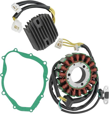 Caltric Stator منظم مقوم وحشية متوافقة مع Suzuki SV650 SV650S 1999 2000 2001 in Kuwait