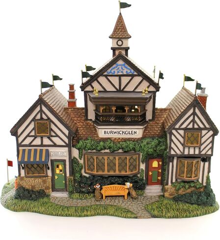 DEPT 56 DICKENS Village Burwickglen Golf Clubhouse 58477 in Saudi Arabia