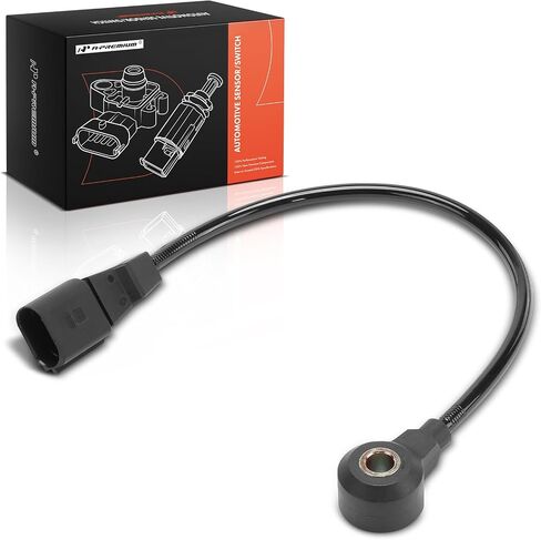 A-Premium Ignition Knock Detonation Sensor Compatible with Volkswagen Jetta 2000-2002, Golf 2000-2002 & Audi TT 2000-2002, TT Quattro 2000-2002, 1.8L 2.8L, Replace# 06A905377C, 06A905377F in Saudi Arabia