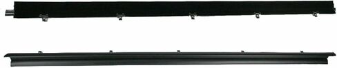 OKJHFD OUTER DOOR WINDOW SWEEW CHIT 2PCS PAOL لـ Bravada 91-94 لـ Jimmy 92-94 لـ Sonoma 91-93 لـ Syclone 91 for Typhoon 92-93 لـ S10 82-93 & Blazer 83-94 لـ S15 82-90 & Jimmy 83-91 in Saudi Arabia