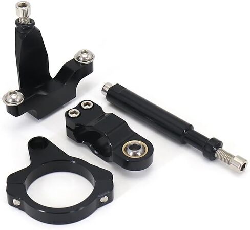 Motorcycle Steering Damper for Y&AMAHA YZF R7 YZF-R7 2021 2022 2023 CNC Motorcycle Accessories Steering Damper Stabilizer Bracket Support Mounting Kit(Set 1) in Saudi Arabia